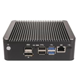 Intel 8505 7505 6305 6 Lans i226-V 2.5G Firewall Soft Router DDR4 NVMe 1*COM Type-C pfSense OPNsense Fanless Mini PC Computer