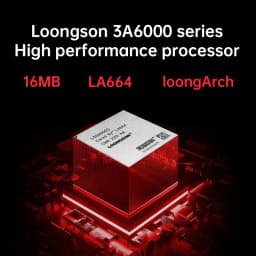 MOREFINE Mini Host M700S Loongson CPU 3A6000 High-Performance Processor Office Home Micro Computer Gaming Pc 16GB DDR4 256GB SSD