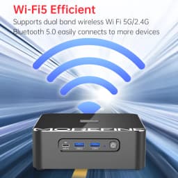 MOREFINE Mini Host M700S Loongson CPU 3A6000 High-Performance Processor Office Home Micro Computer Gaming Pc 16GB DDR4 256GB SSD