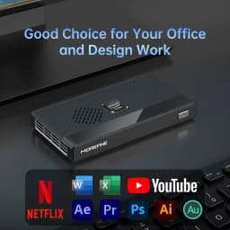 MOREFINE M6 Mini PC 12th Gen Intel N150 Windows 11 LPDDR5 2933MHz NVMe SSD Pocket Computer PC HDMI2.0 4K@60Hz WiFi 6 BT5.2