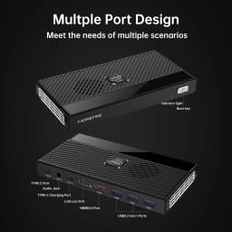 MOREFINE M6 Mini PC 12th Gen Intel N150 Windows 11 LPDDR5 2933MHz NVMe SSD Pocket Computer PC HDMI2.0 4K@60Hz WiFi 6 BT5.2