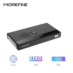 MOREFINE M6 Mini PC 12th Gen Intel N150 Windows 11 LPDDR5 2933MHz NVMe SSD Pocket Computer PC HDMI2.0 4K@60Hz WiFi 6 BT5.2