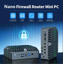 Topton 12th Gen Fanless Firewall PC 2x10G SFP 4x2.5G NICs Intel I7 1255U I5 1235U Industrial Mini PC Computer PfSense NAS Server
