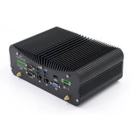 Core I7-1360P I7-1165G7 Fanless Industrial Mini PC 2.5G LAN COM RS485 GPIO SIM Wide Voltage Tiny Silent Rugged Computer HDMI VGA