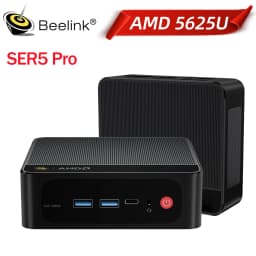 Beelink SER5 Pro AMD Ryzen7 5800H/5850U/ Ryzen5 5625U Mini PC 16GB RAM 500GB NVME SSD Windows 11 4K HD Desktop Gaming Computer