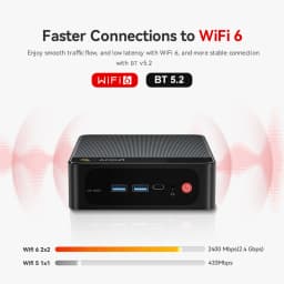 Beelink SER5 Pro AMD Ryzen7 5800H/5850U/ Ryzen5 5625U Mini PC 16GB RAM 500GB NVME SSD Windows 11 4K HD Desktop Gaming Computer