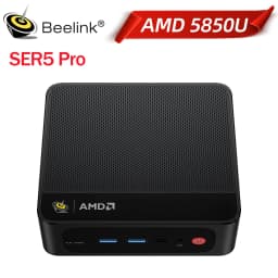 Beelink Ryzen7 SER5 PRO 5850U SER5 MAX 7735HS Mini PC AMD DDR4 16GB  SSD 500GB Support WiFi6 BT5.2 HD 1000M 5850U Mini Computer