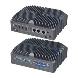 Partaker Industrial PC 14th Gen Ultra 5 125U Ultra 7 155U Win11 Pro 4K 3x HD 3x LAN Type-C Digital Signage Fanless AI Mini PC