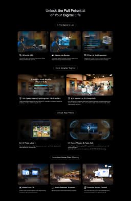 MINISFORUMN5 PRO Mini PC AMD Ryzen AI 9 HX PRO 370 Support DDR5 ECC 144TB Capacity