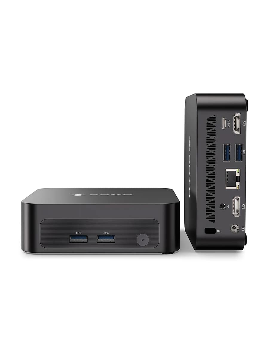 SOYO Y5/Air/Plus Mini PC Intel 4th Gen i3/i5/i7 NO RAM NO SSD 2 x HDMI 4 x USB 3.0 Type-C WiFi5 BT4.2 Mini Desktop Computer