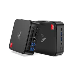 Nipogi E3B Mini Pc, Mini Pcs with Windows 11 Pro, Αμd Ryzen 5 7430U 16Gb Lpddr4 Ram 512Gb Ssd, Type-C, Wifi 6, Bt 5.2, with 4K at 60 Hz Support