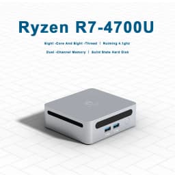 Windows 11 Ryzen DDR4 3200Mhz WiFi6 gaming pc Diy Gaming Computer Compact GenMachine Mini PC AMD Ryzen5 4700U 4750U 4800H 4900H