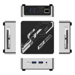 M1 Mini PC Intel Twin Lake N150 8GB/16GB DDR4 256/512/1TB SSD HDMI+DP Dual 5G WiFi Desktop Gaming Smallest Computer MiniPC