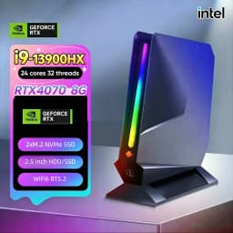 Topton Gaming Mini PC F10 NVIDIA RTX 4070 4060 8G Intel Core I9 13900HX 12900H I7 12700H Windows 11 Desktop Tower Computer WiFi6