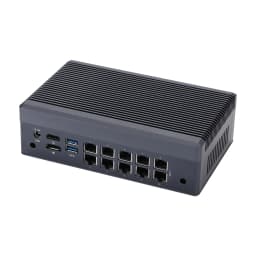 Qotom Q31100GT i7 1185G7 TigerLake ,3GHz,4 core Desktop PC 10x Intel I226-V 2.5G LAN Firewall Mini PC