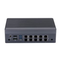 Qotom Q31100GT i7 1185G7 TigerLake ,3GHz,4 core Desktop PC 10x Intel I226-V 2.5G LAN Firewall Mini PC