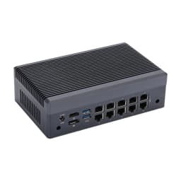 Qotom Q31100GT i7 1185G7 TigerLake ,3GHz,4 core Desktop PC 10x Intel I226-V 2.5G LAN Firewall Mini PC