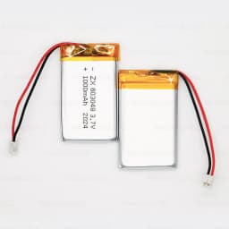 603048 3.7V Battery 1000mAh Rechargeable Lithium Batteries Polymer Cell for Game Console Controller Tendon Gun Bluetooth Headset