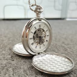 New Hand Wind Mechanical Men Pocket Watch Skeleton Dial Steampunk Necklace Pendant Vintage Dress Fob Watches for Weeding Gift