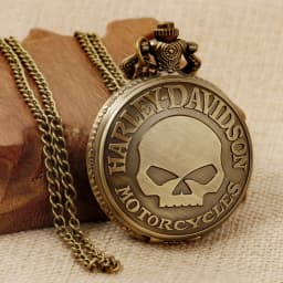 10pcs/lot Wholesale Vintage Fashion Quartz Pocket Watch Steampunk Popular Unisex Pendant Fob Chain Women's Men's Clock Gifts