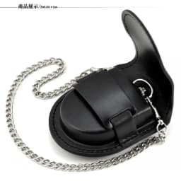 Stylish Gentlemen’s Brown-backed Retro Timeless Pocket Watch Case, Premium Mechanical Organizer Holder with Coin Pouch & Chain