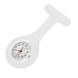 Fashion Pocket Watches Doctor Fob Watch Brooches Silicone Tunic Batteries Quartz-watch with Clip Nurse Watch for Medical Gifts