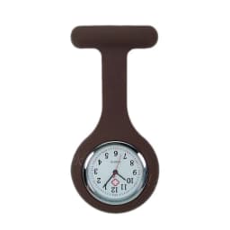 Fashion Pocket Watches Doctor Fob Watch Brooches Silicone Tunic Batteries Quartz-watch with Clip Nurse Watch for Medical Gifts