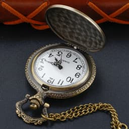 Bronze Classic Titanic Couple Love Couple Versatile Quartz Pocket Watch Retro Fashion Necklace Pendant Student Festival Gift