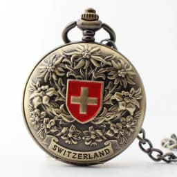 Classic Switzerland Red Cross Hollow Mechanical Pocket Watch Hand Wind Fob Watches High Quality Men Women Pocket Watch Gift
