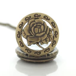 10pcs/Lot, Mixed Bulk Vintage Quartz Fob Pocket Watch With Sweater Necklace Chain Women Dress Watch Children Watches