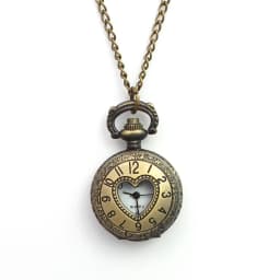 10pcs/Lot, Mixed Bulk Vintage Quartz Fob Pocket Watch With Sweater Necklace Chain Women Dress Watch Children Watches