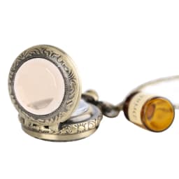 Small Pocket Watch Women Clock Drink Me Necklace Pendant with Bottle Birthday Gifts for Women Girl Watches Drop Shipping