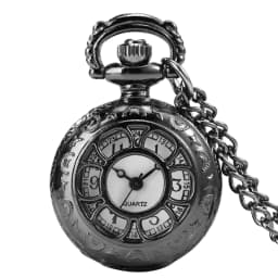 Small Pocket Watch Women Clock Drink Me Necklace Pendant with Bottle Birthday Gifts for Women Girl Watches Drop Shipping