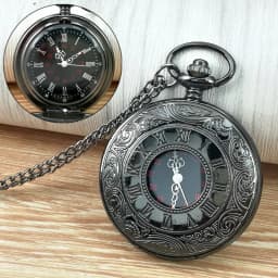 Shelby pocket watch, vest chain, suit accessories, electronic retro tourbillon watch, mechanical men's style
