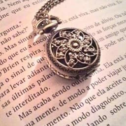 Pocket Watch Retro Vintage Steampunk Quartz Necklace Hollow Carving Pendant Chain Clock Windmill Bronze Quartz Pocket Watch