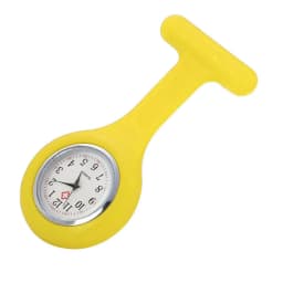 25pcs/lot Nurse Watches Hot Fashion Silicone Pocket Watch Brooch Tunic Fob Watch Doctor Medical Reloj De Bolsill Saat Wholesale