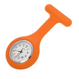25pcs/lot Nurse Watches Hot Fashion Silicone Pocket Watch Brooch Tunic Fob Watch Doctor Medical Reloj De Bolsill Saat Wholesale