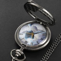 Nordic Mythology Thor Hammer Hollow Quartz Pocket Watch Vintage Steam Punk Pendant Pendant Fashion Gift for Men and Women