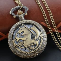 Alchemist Hollow Steampunk Quartz Pocket Watch Bronze Case Necklace Pendant Clock Chain Men's and Women's Christmas Gift Reloj