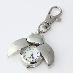 Pop Stainless Steel Quartz Pocket Watch Cute Key Ring Chain New Gift New Ladybug Birthday Party Gifts