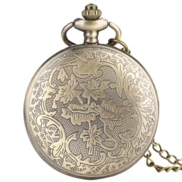 Vintage Necklace Pendant Quartz Pocket Watch FOB Clock Clock Women Men Chain Souvenir Gifts for Men Women reloj de bolsillo