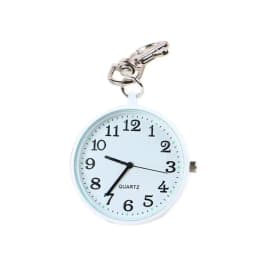 Fashion Unisex Round Dial Quartz Analog Nurse Medical Keychain Pocket Watch