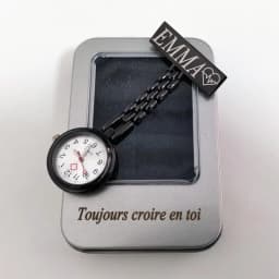 Personalized Customized Your Name LOGO High Quality Metal Lapel Pin Brooch Doctor Watch Pocket Fob Chest Nurse Watch