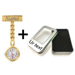 Personalized Customized Your Name LOGO High Quality Metal Lapel Pin Brooch Doctor Watch Pocket Fob Chest Nurse Watch