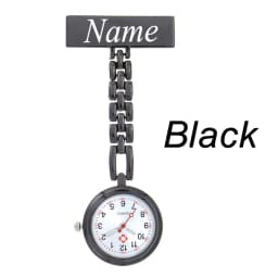 Personalized Customized Your Name LOGO High Quality Metal Lapel Pin Brooch Doctor Watch Pocket Fob Chest Nurse Watch