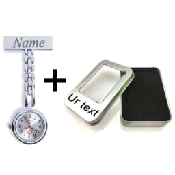 Personalized Customized Your Name LOGO High Quality Metal Lapel Pin Brooch Doctor Watch Pocket Fob Chest Nurse Watch