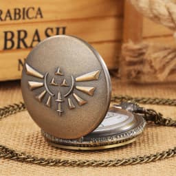Vintage Watch Steampunk Retro Bronze Quartz Pocket Watches Necklace Pendant Gift for Men Women Chain Clock Reloj De Bolsillo