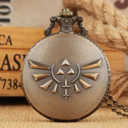 Vintage Watch Steampunk Retro Bronze Quartz Pocket Watches Necklace Pendant Gift for Men Women Chain Clock Reloj De Bolsillo