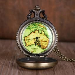 New Arrivals Vintage Quartz Pocket Watch Chain Pendant Necklace Men Fob Watch Gift relojes de bolsillo