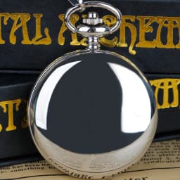 Stainless Steel Quartz Pocket Watch Chain Pendant Fob watch Men Women Gifts Fob Watch Relogio DeBolso